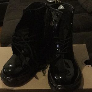 Black Patent Dr Martens